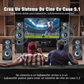 Amplificador de Audio Digital 3000W | Estereo para casa Bluetooth | Ideal para teatro en casa 5.1