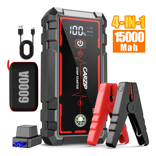 Arrancador De Batería De Coche Portátil 7000a 8 Cilindros