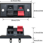 Borne Para Bafle Rectangular TE-112