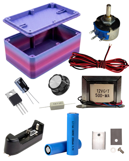 Kit Caja de Toques para Armar Proyecto de Electrónica |  Caja de toques Generador de Descargas Eléctricas