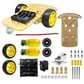 Chasis de Acrílico para Carrito Escolar | Kit de Accesorios para carrito seguidor de lineas
