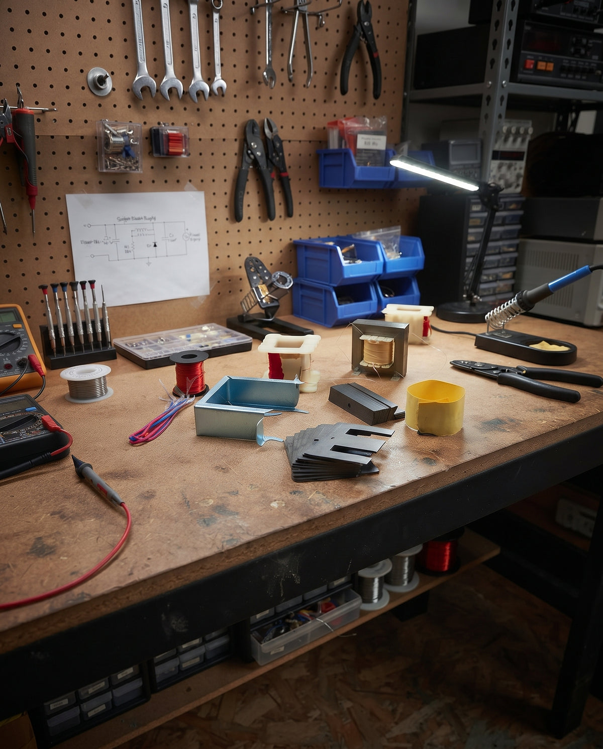 Kit de Transformador 12v 1A | Kit escolar para armado de transformador