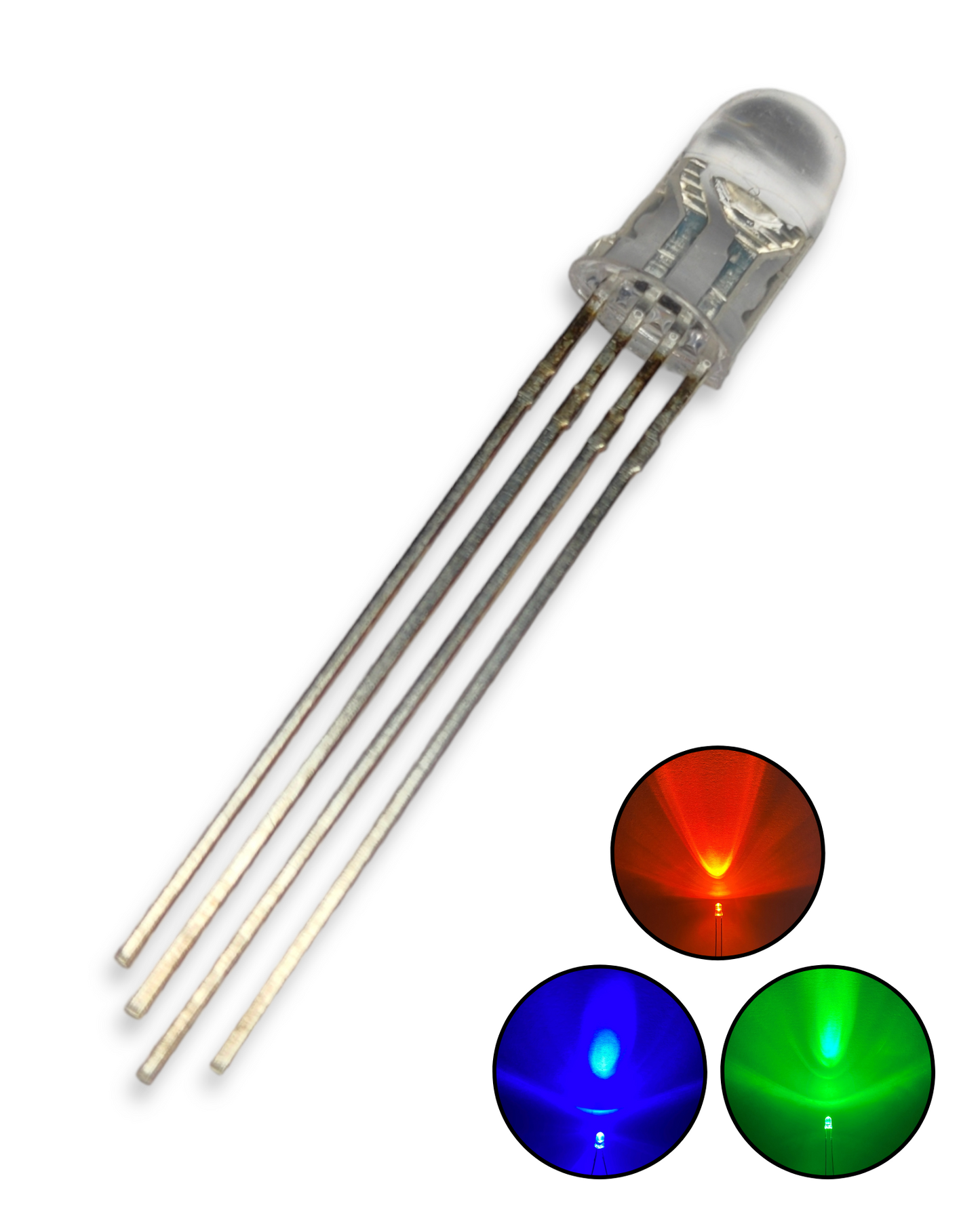 Diodo LED Ultrabrillante 5mm Diferentes Colores