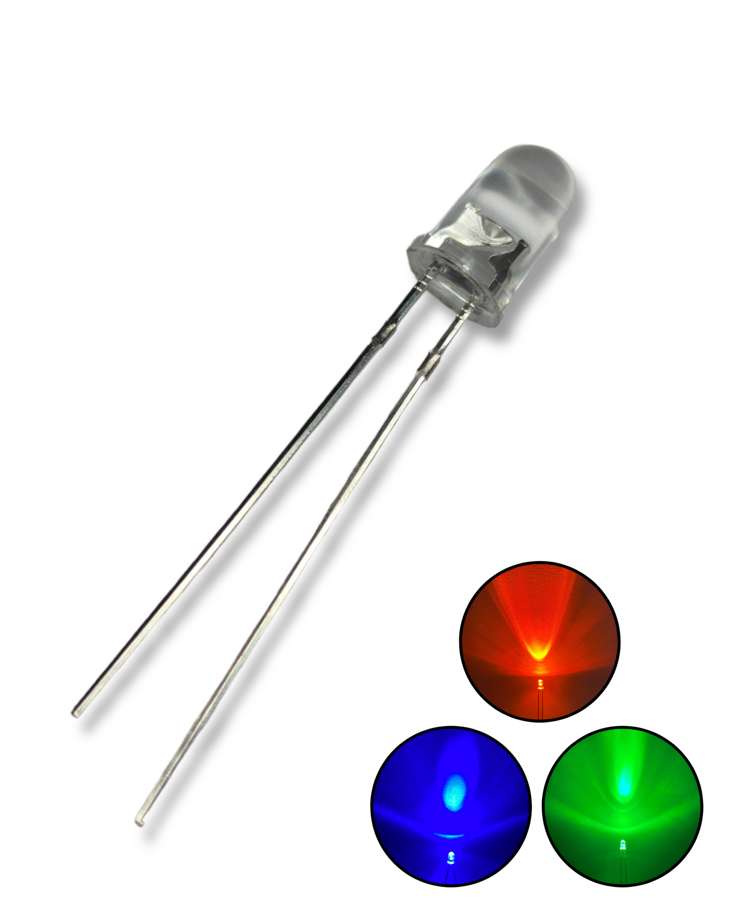 Diodo LED Ultrabrillante 5mm Diferentes Colores