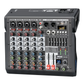 Mezcladora de Audio de 6 Canales 99DSP TKLBLS TDS6
