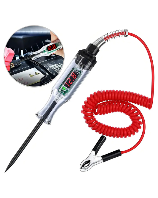 Probador de Corriente Directa con Voltímetro Digital | Tester digital 3 - 48 VDC