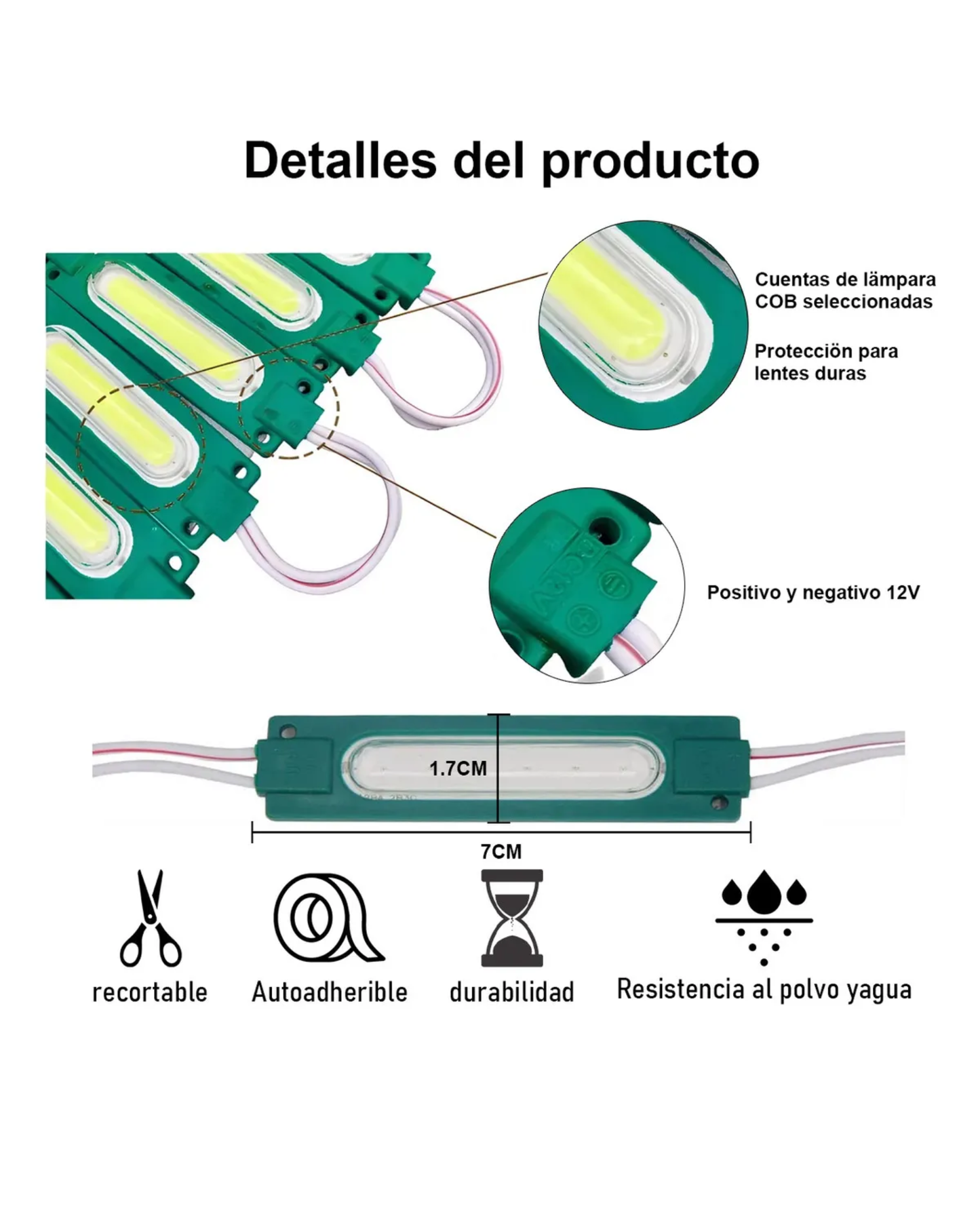 Modulo LED #2 Capsula 6818 Diferentes Colores