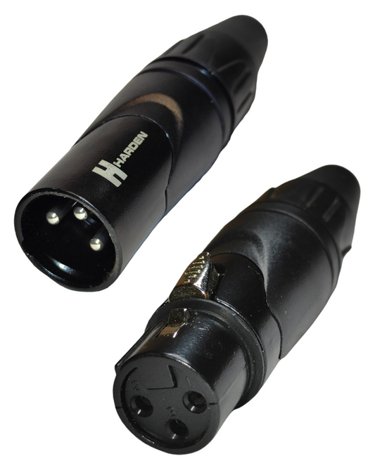 Conector de Audio Canon Harden Reforzado | Plug de audio XLR
