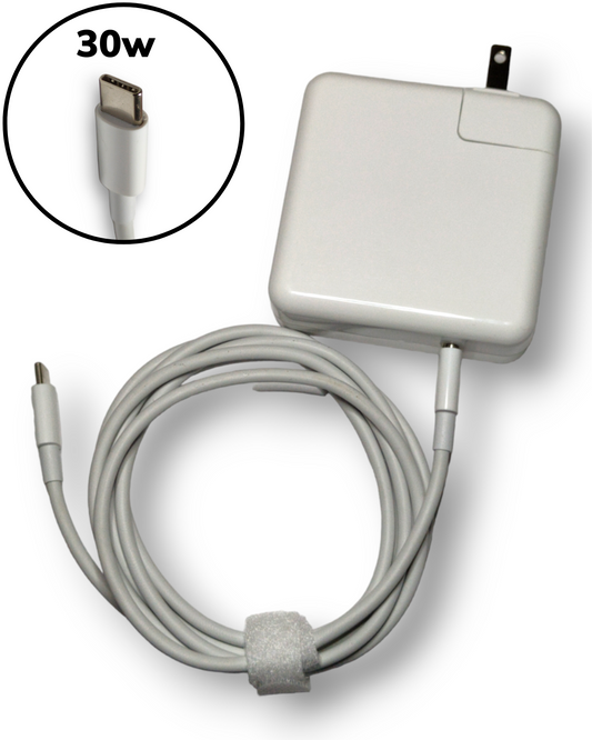 Cargador Compatible con Macbook Air iPhone iPad 30w Usb tipo C