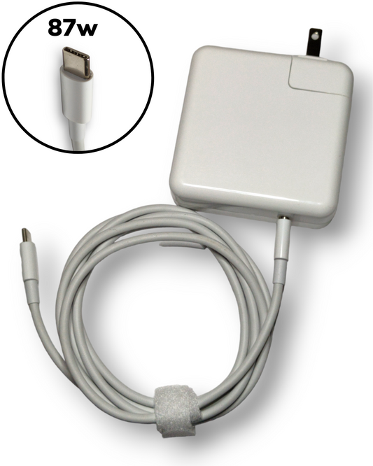 Cargador Compatible con Macbook Air Iphone y Ipad  87w Usb Tipo C