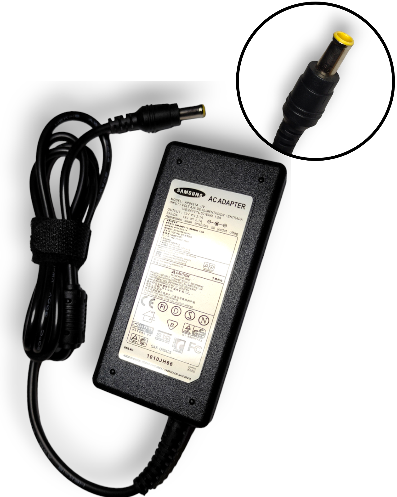 Cargador para Laptop Samsung Mini 19V 2.1A APU4214-UV