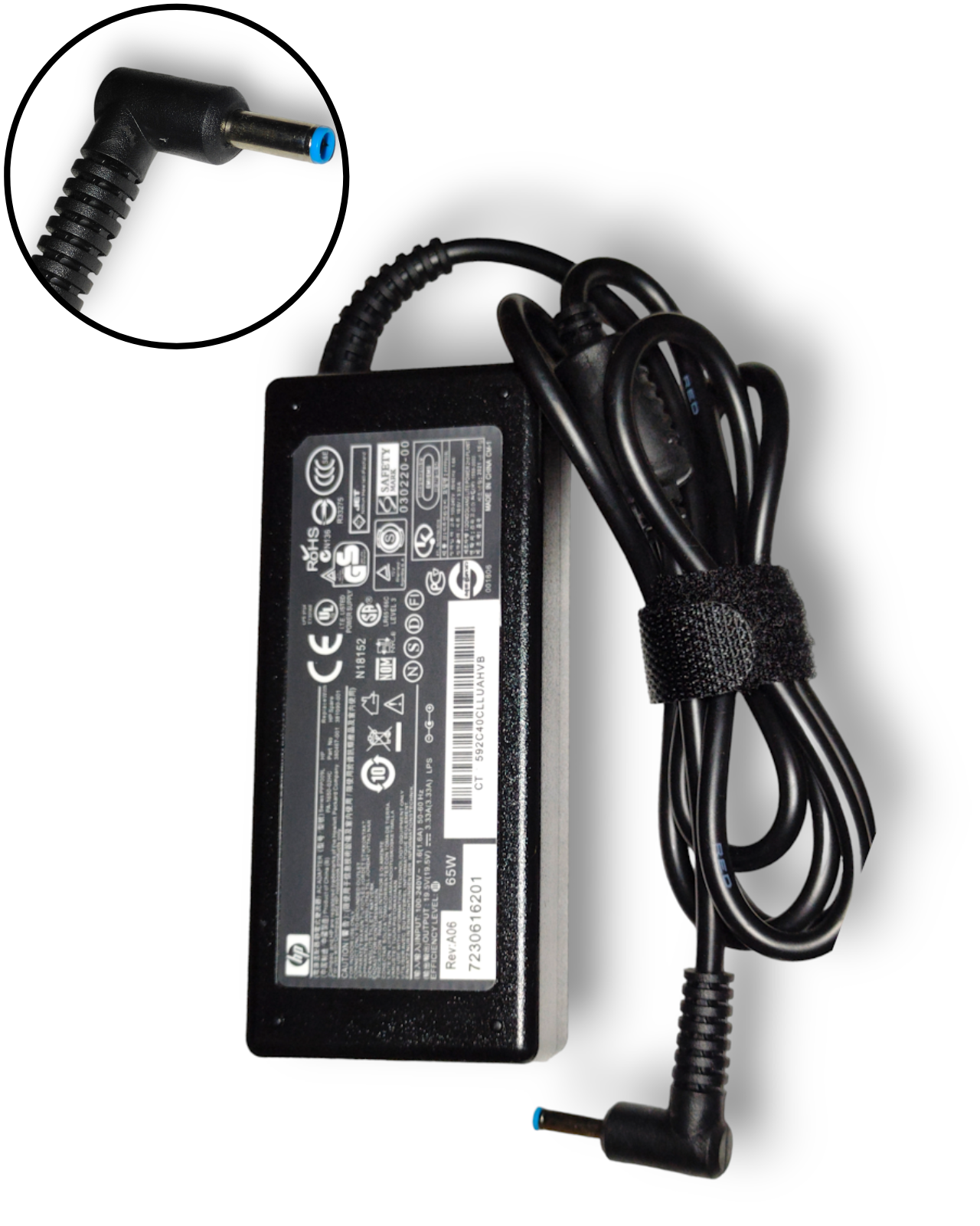 Cargador para Laptop HP 19.5V 2.31A Punta Azul