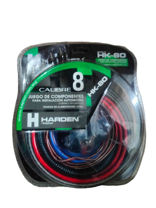 Kit de Instalación para Audio Automotriz #8 HK-80 Harden