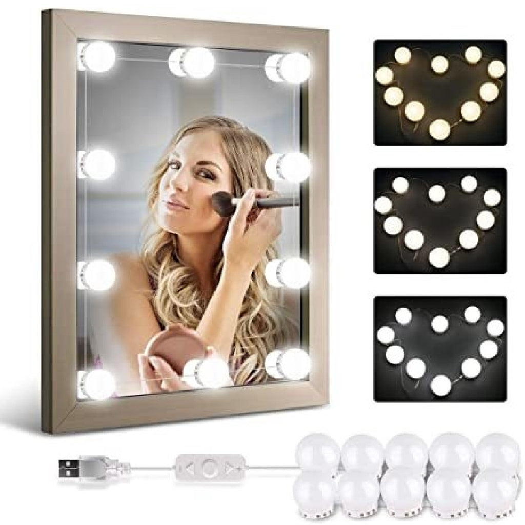 Luces para espejo tipo Hollywood 10 focos