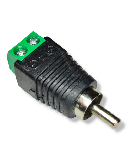 705-027 Plug RCA para Atornillar PLU062