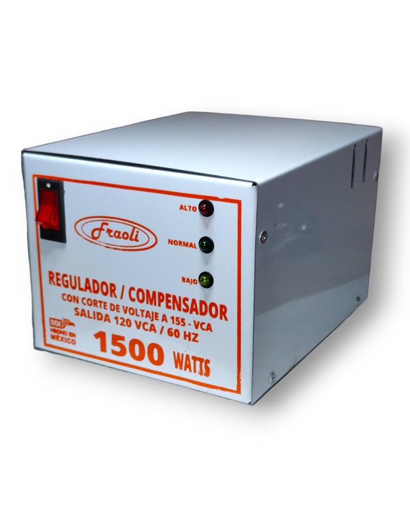 Regulador Compensador de Voltaje 1500w Fraoli