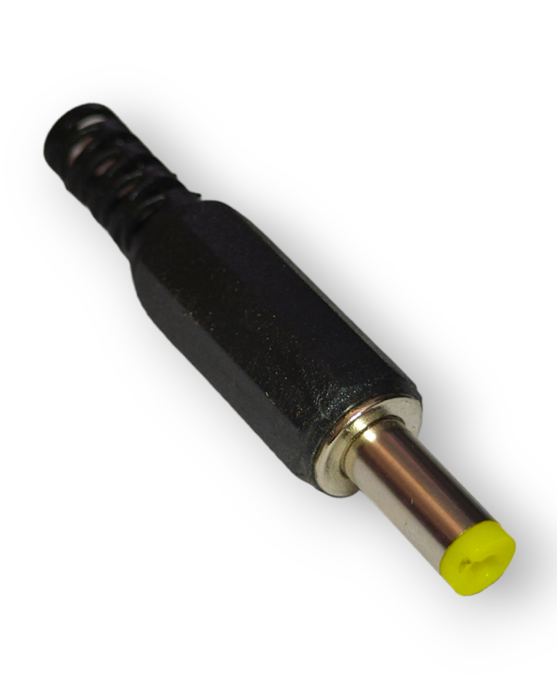 INV19 Plug Invertido 2.1mm Punta Amarilla 705-776