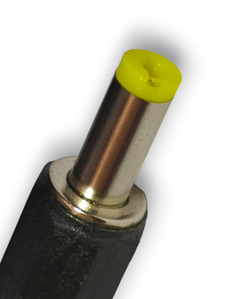 INV19 Plug Invertido 2.1mm Punta Amarilla 705-776