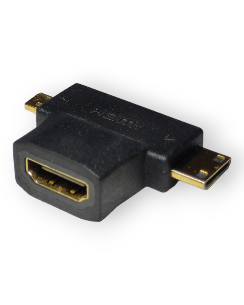 Adaptador HDMI a Micro HDMI y Mini HDMI