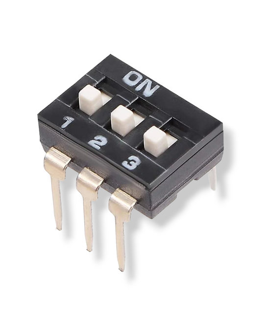 Dip Switch Negro Tipo Integrado Diferentes modelos