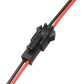 Arnes Conector 2 Pines Macho Hembra Universal 2.54 JST