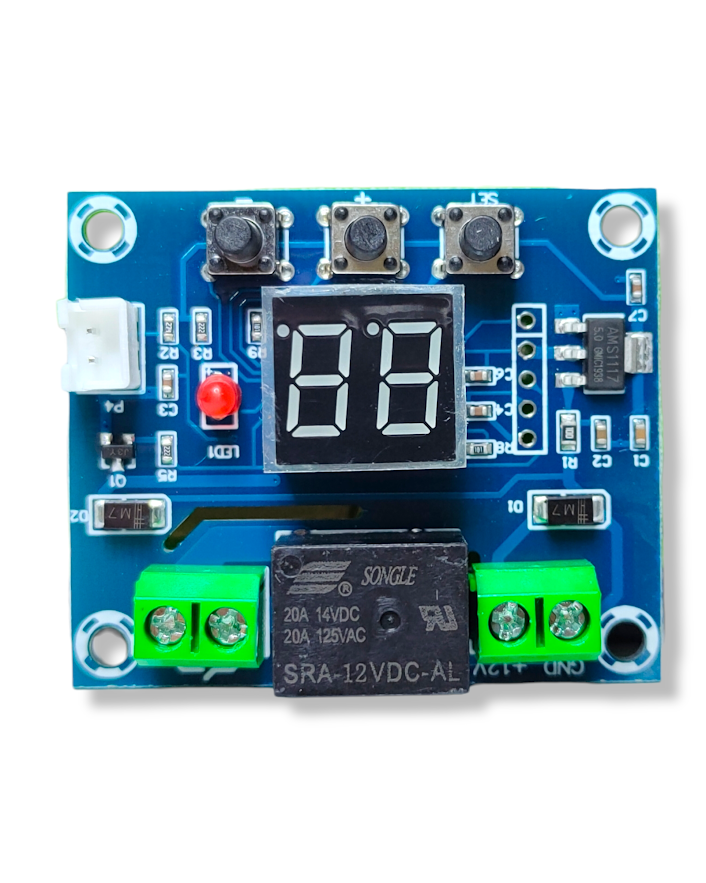 Control Automático de Riego Con Sensor Higrómetro XH-M214