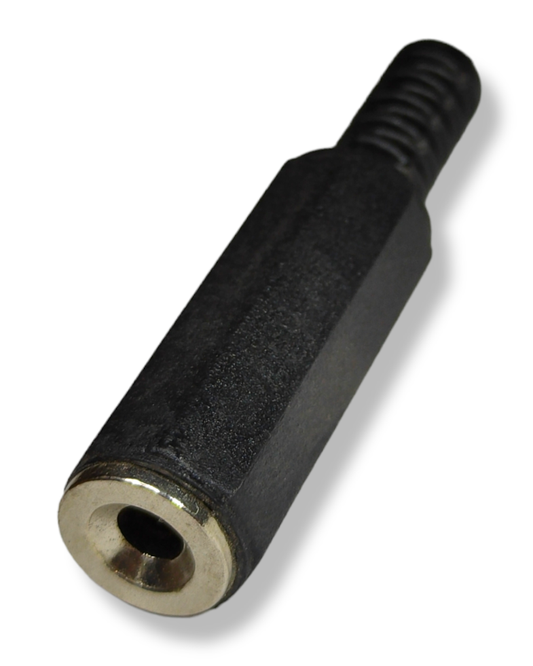 Jack 3.5mm Para Cable Plástico Stereo JA-132P PLU059