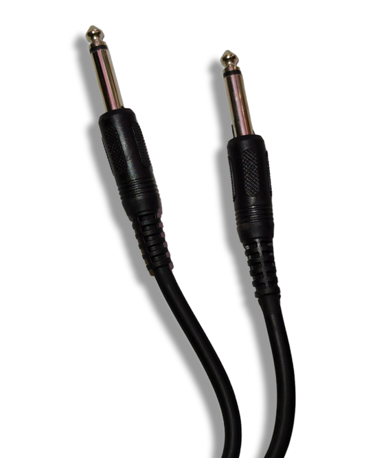 080-840 Cable de Audio Plug 6.3mm a Plug 6.3mm 1.8m