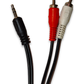 Cable de Audio Auxiliar 2 RCA a 3.5mm 3.5m CA-1472G CAB11