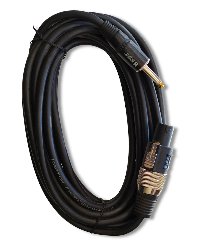 Cable de audio 6.3mm a speakon 7.5m CPH-70
