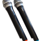490-476 Sistema de 2 Microfonos Inalámbricos | Set microfono