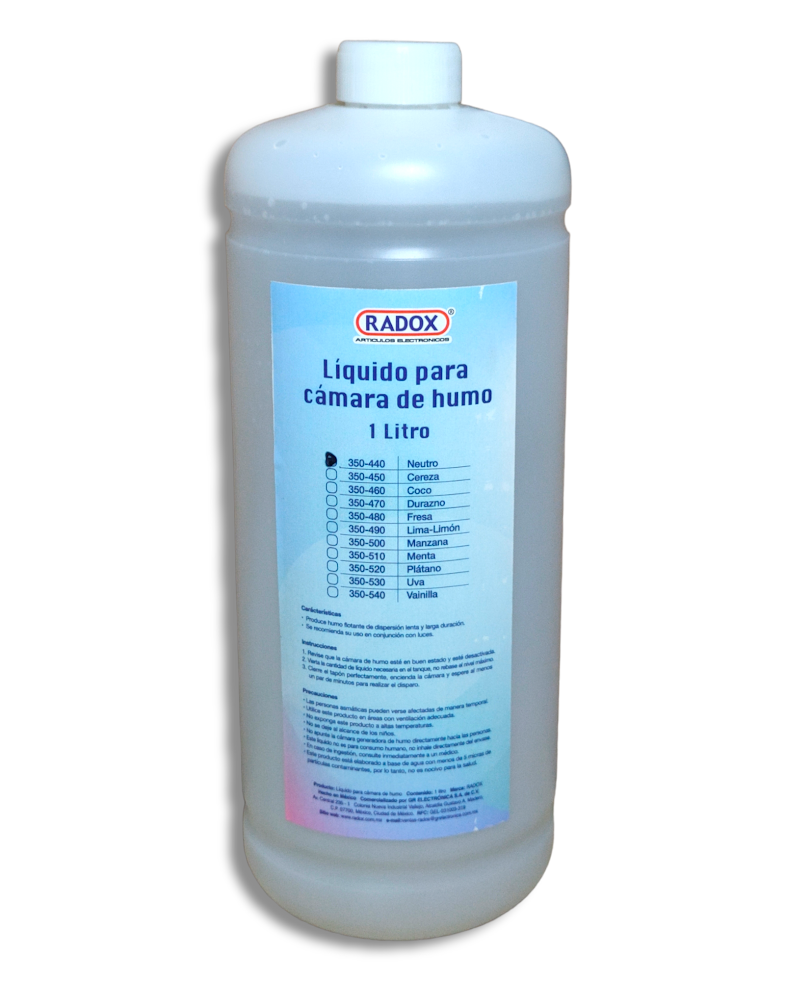 350-440 Liquido para Camara de Humo neutro Radox 1Lt