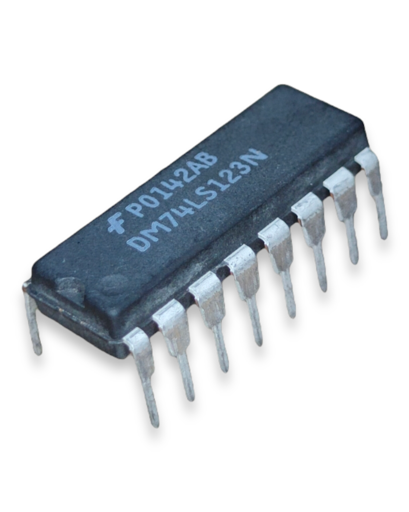 Compuerta circuito integrado 74LS123 Próximamente descontinuado