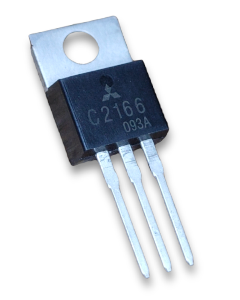 5 Transistores 2SC2166 (C2166) De Mitsubishi - Nueva Y Buena Calidad